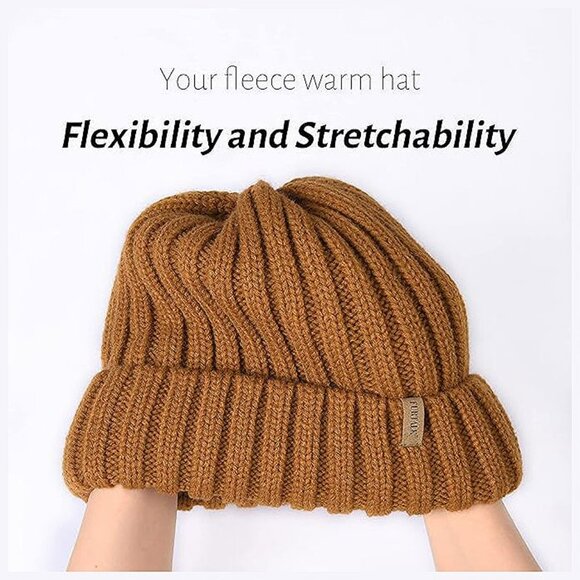 Winter Hats for Women Brown - Picture 2 of 6